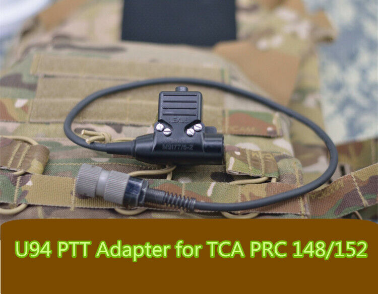 TCA Replica Tactical Headset PRC152 PRC148 NEXUS Transfer Switch U94 PTT Peltor 