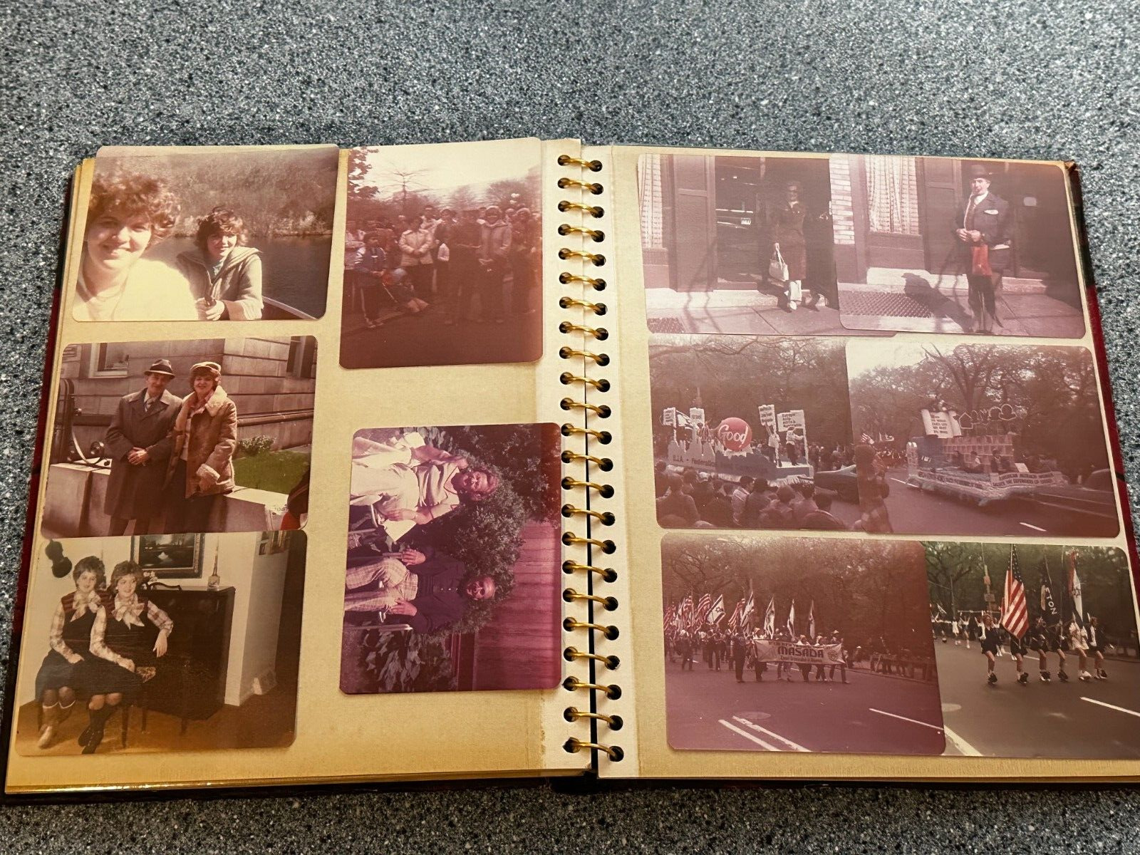 Jewish Family Photo Album ~1977 101 Pics Parade Twins Philadelphia Area VTG