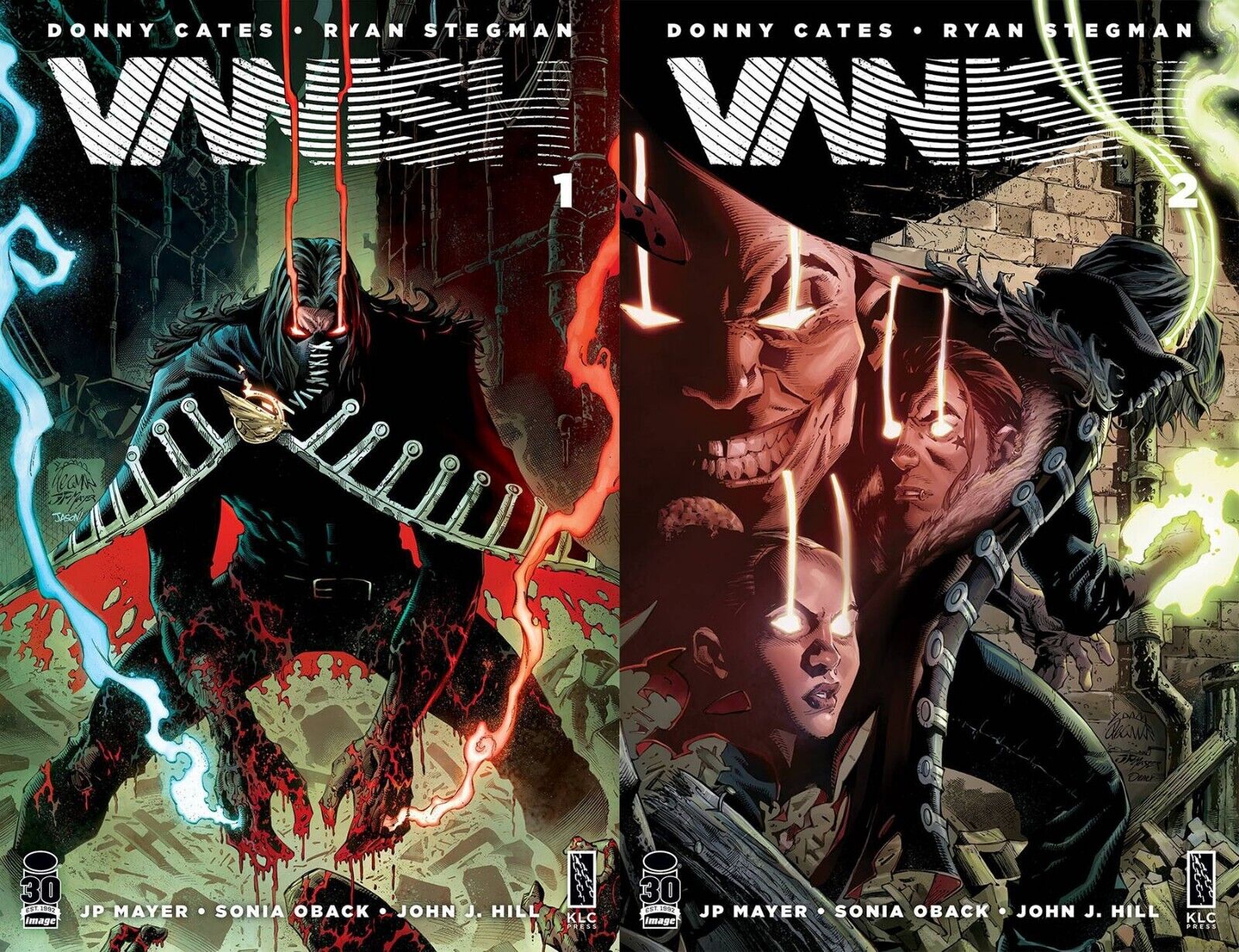 VANISH 1 & 2 COVER A NM 1ST PRINTS DONNY CATES RYAN STEGMAN IMAGE COMICS 