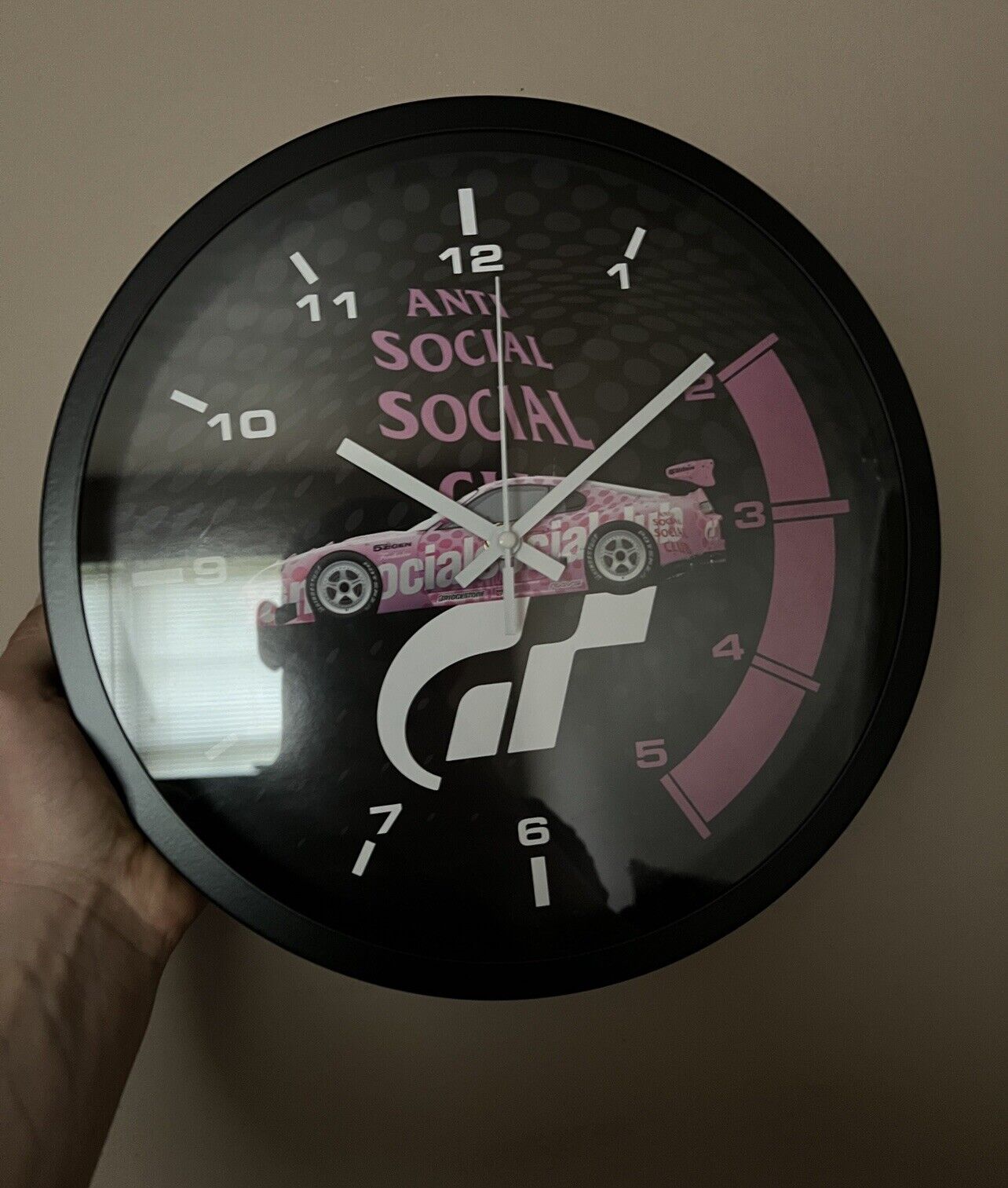 Anti Social Social Club Clock ASSC
