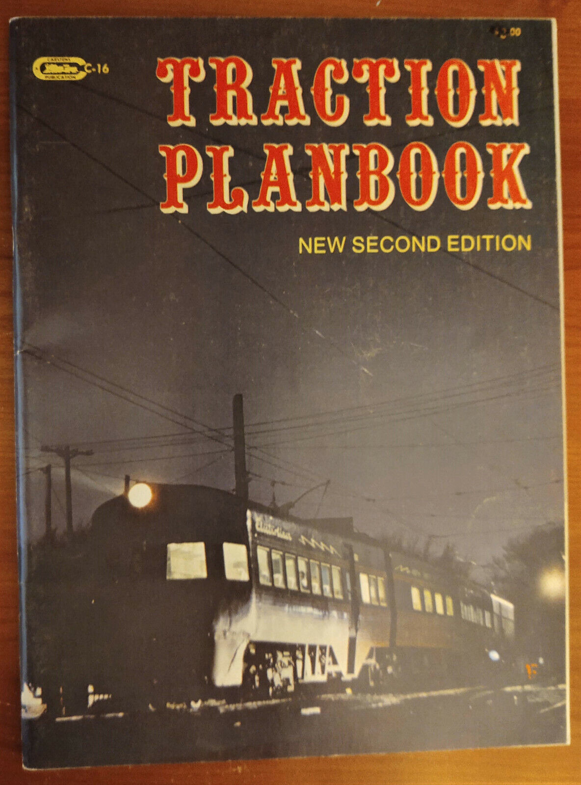 TRACTION PLANBOOK second edition Harold H Carstens Railroad Model Craftsman 1968