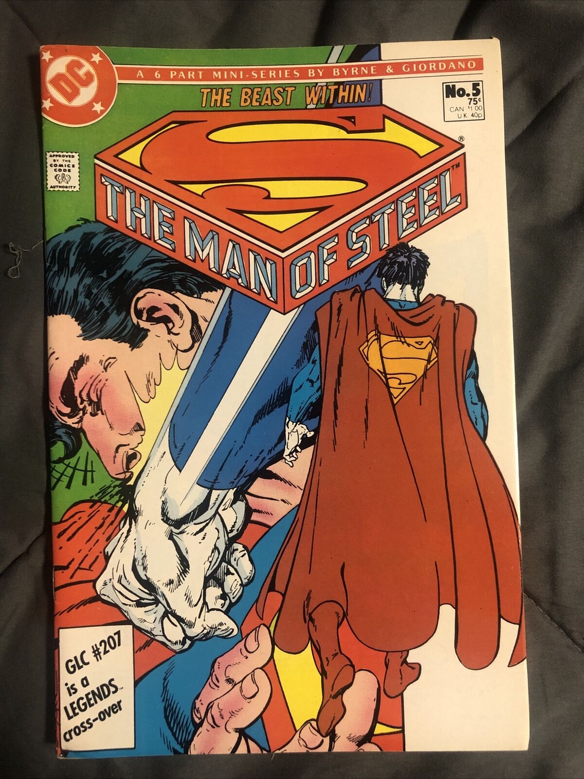 Superman - The Man Of Steel #5 of 6 part mini series(1986)