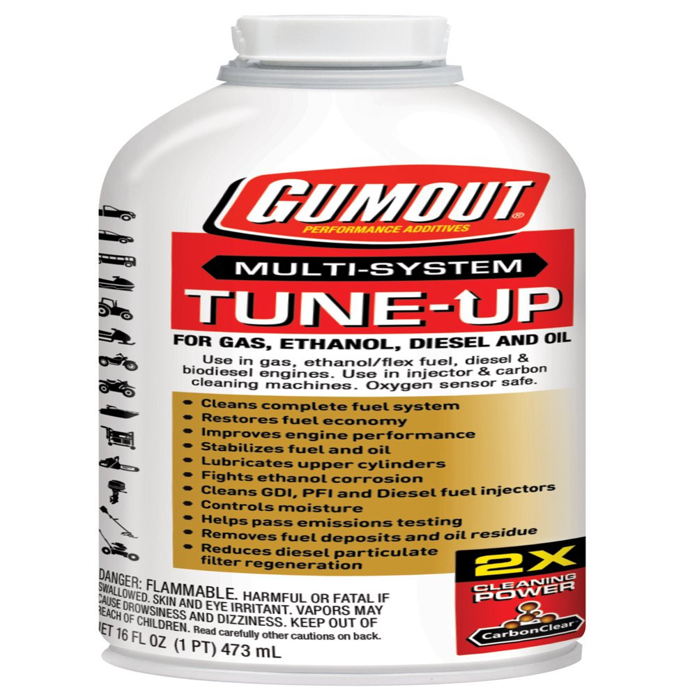 Gumout Multi-System Tune-Up For Gas, Ethanol, Diesel and Oil - 16 oz Bottle