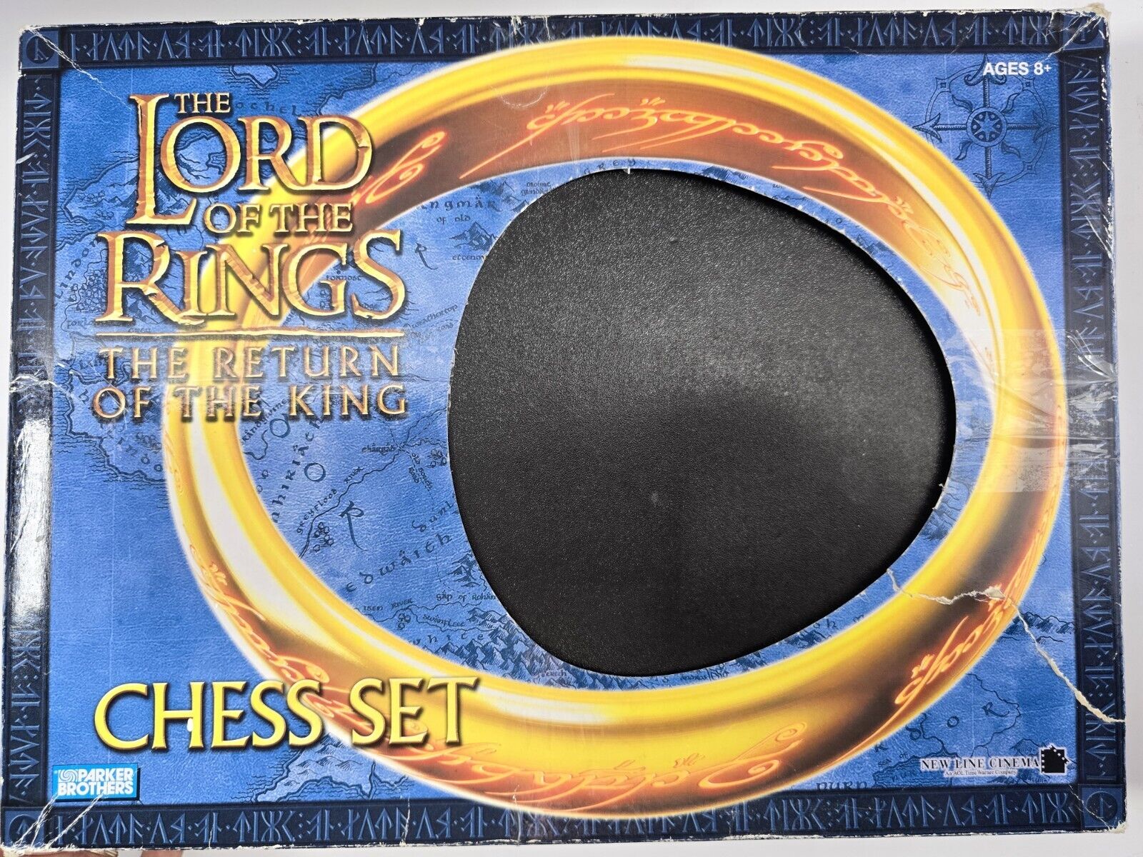 LORD OF THE RINGS THE RETURN OF THE KING  CHESS SET COMPLETE 2003 Mint Condition