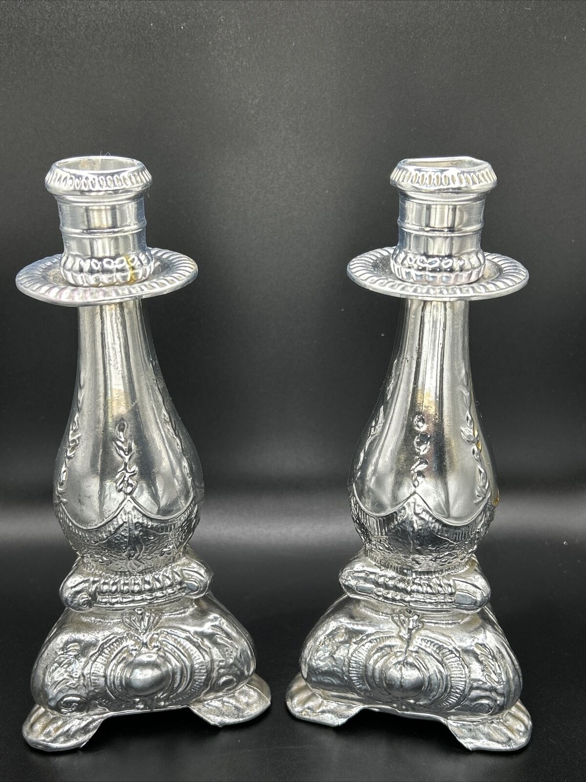 Avon Candlestick Moonwind Cologne 5oz  Bottles Vintage Some Cologne In Each 1972