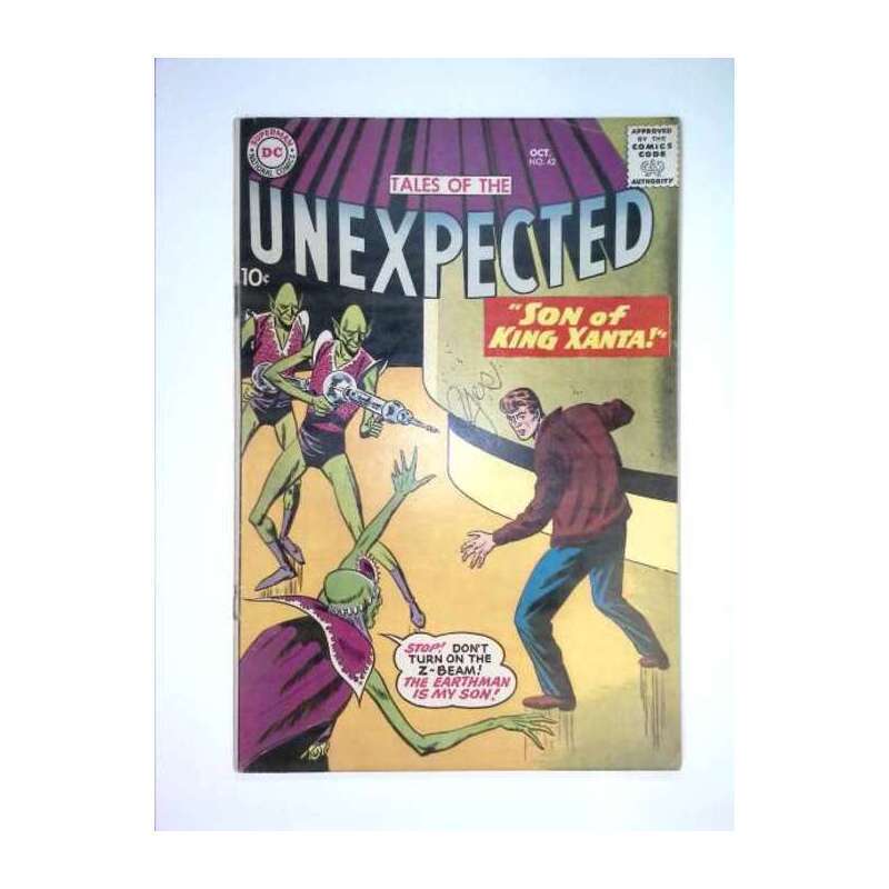 Tales of the Unexpected (1956 series) #42 in VG minus condition. DC comics [k'