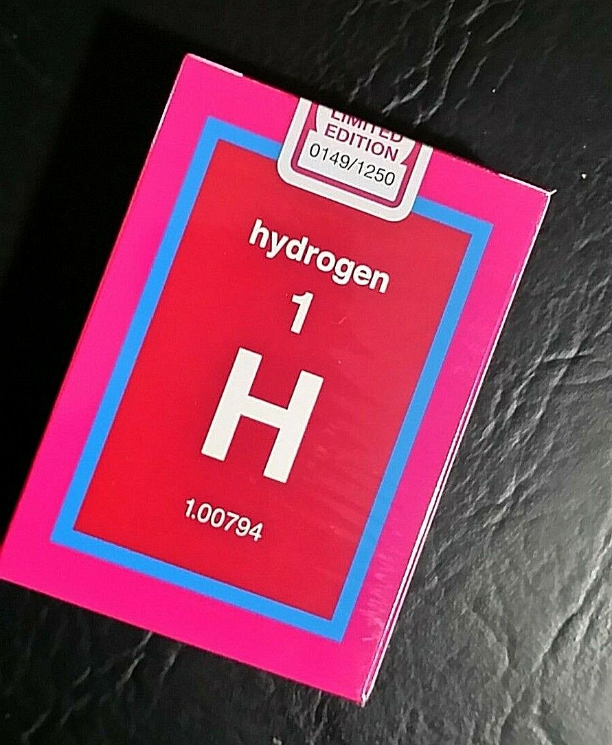 ELEMENTAL  hydrogen NUMBERED Limited Edition PLAYING CARDS cardistry magic USPCC