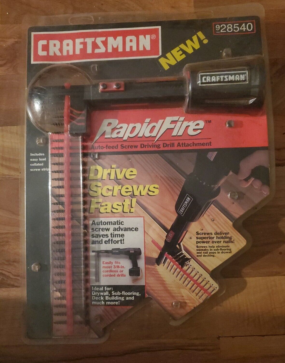 Craftsman RapidFire Rapid Fire Auto-Feed Screw Driving Drill Attachment 928540  