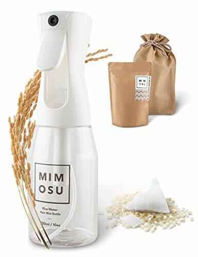 DIY Rice Water Kit for Home Hair Growth & Deep Conditioning w/ Spray Bottle
