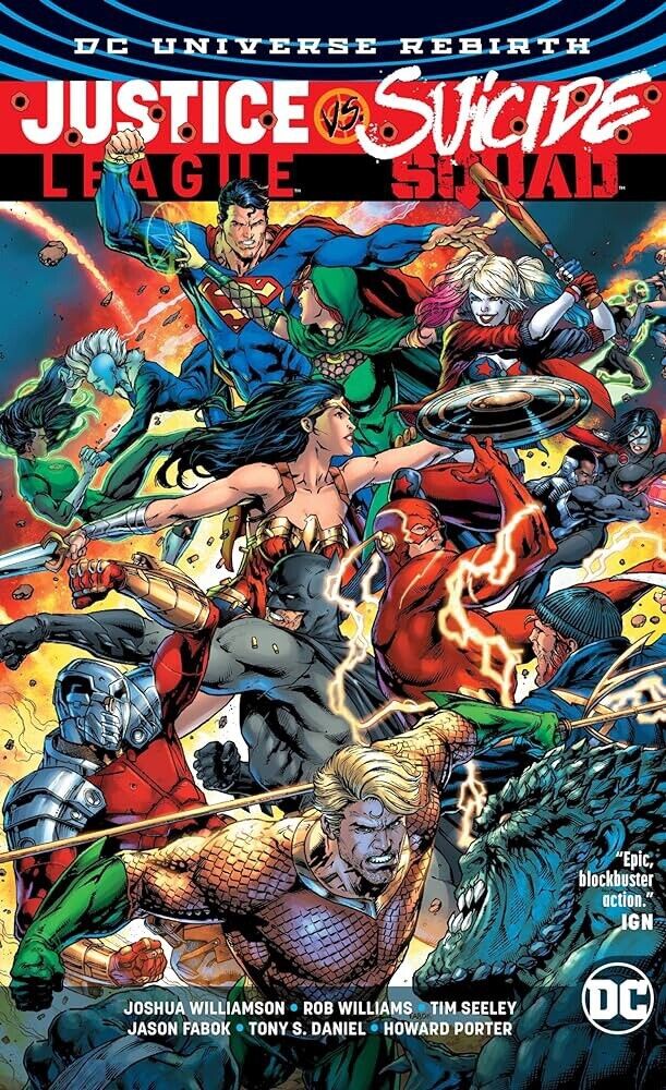 Justice League vs. Suicide Squad Hardcover by Joshua Williamson