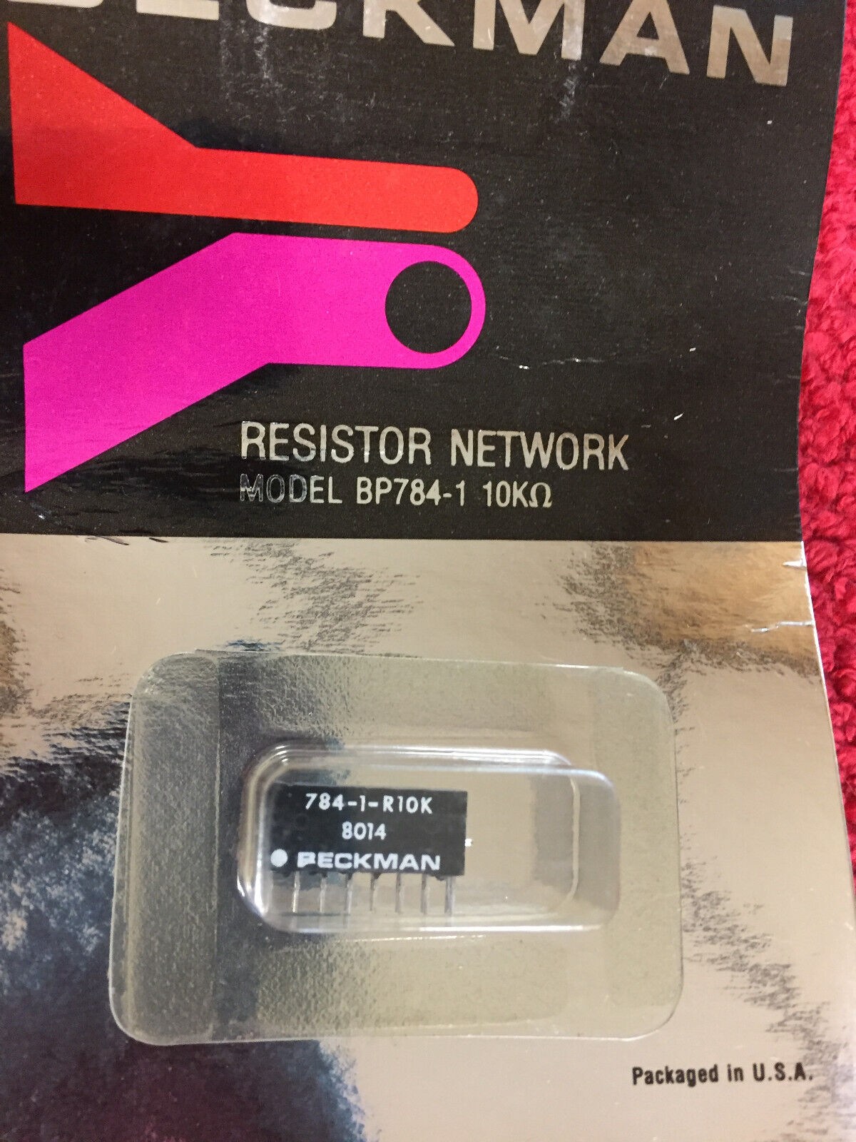 784-1-R10K BECKMAN RESISTOR NETWORK 5 PCS