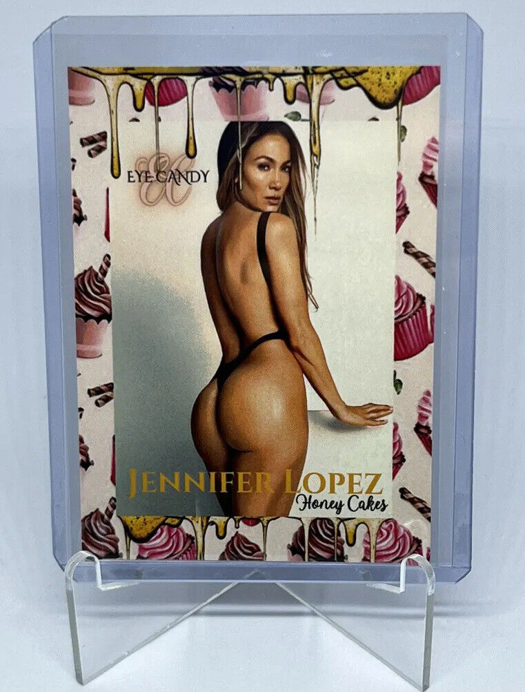 Jennifer Lopez 2022 Eye Candy Trading Card # HC-01 Honey Cakes series 🔥🔥