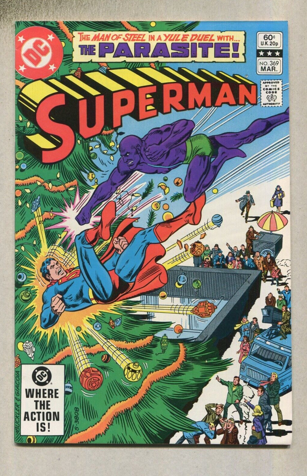 Superman #370 VF/NM The Parasite  DC  Comics    D7