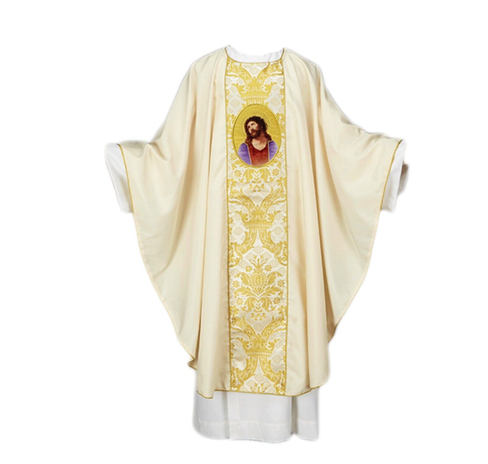 Priest Pastor ECCE HOMO Chasuble Gothic Vestment & Stole