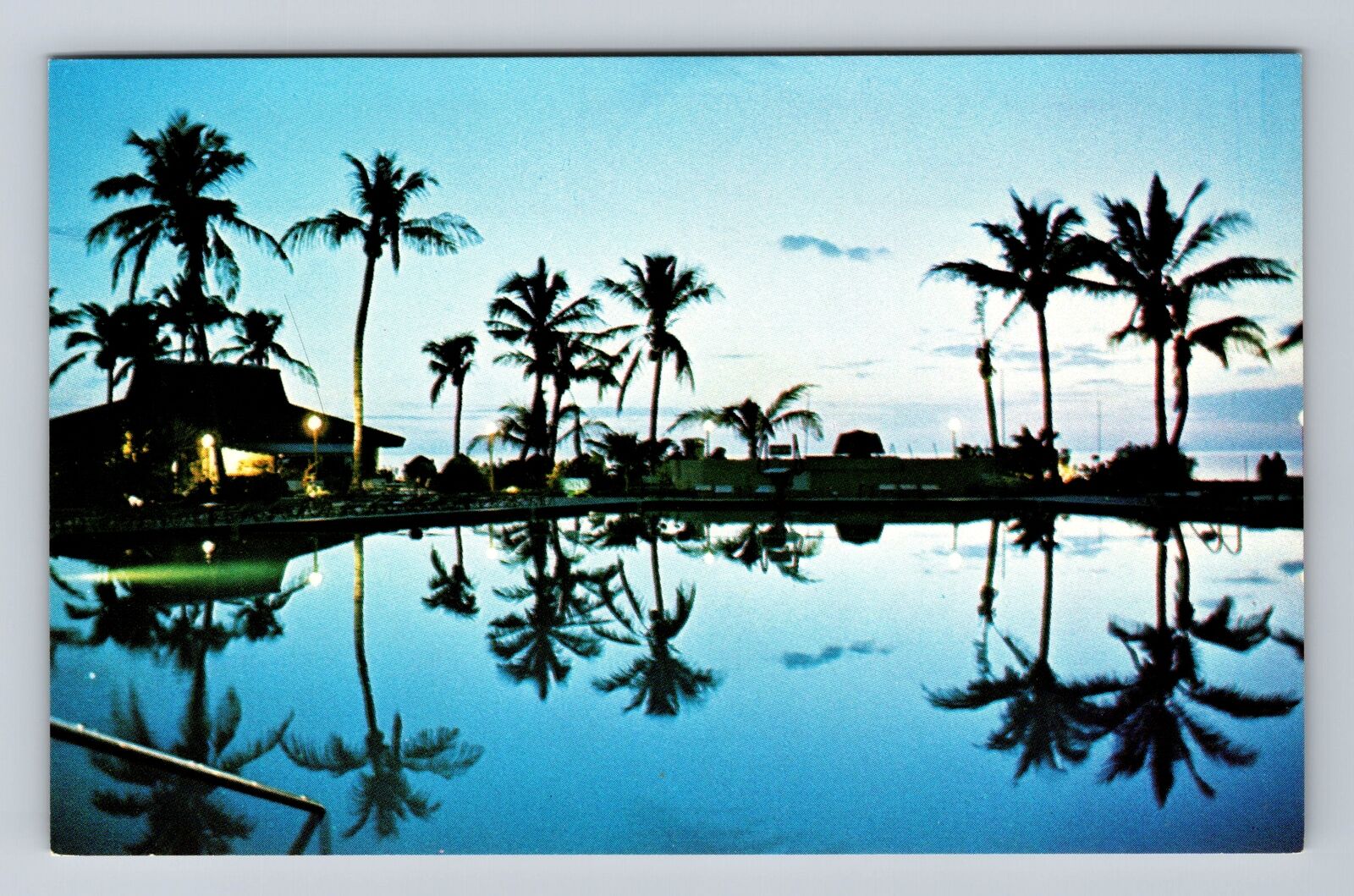 Marco Island FL-Florida, Poolside Marco Beach Hotel & Villas Vintage Postcard