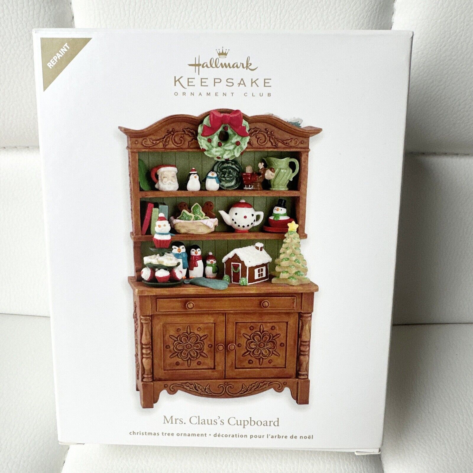2012 Hallmark Mrs. Claus's Cupboard Keepsake Ornament Repaint Club Exclusive