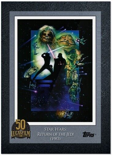 2021 Topps Lucasfilm 50th Anniversary: Star Wars: Return of The Jedi (1983) #3