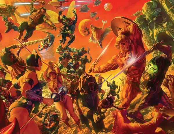 MASTERS OF THE UNIVERSE REVELATION #1 ALEX ROSS EXCLUSIVE VARIANT HE-MAN NETFLIX