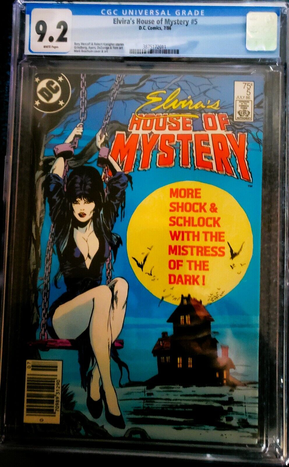 Elvira's House of Mystery #5 CGC Hot  Bondage Cover