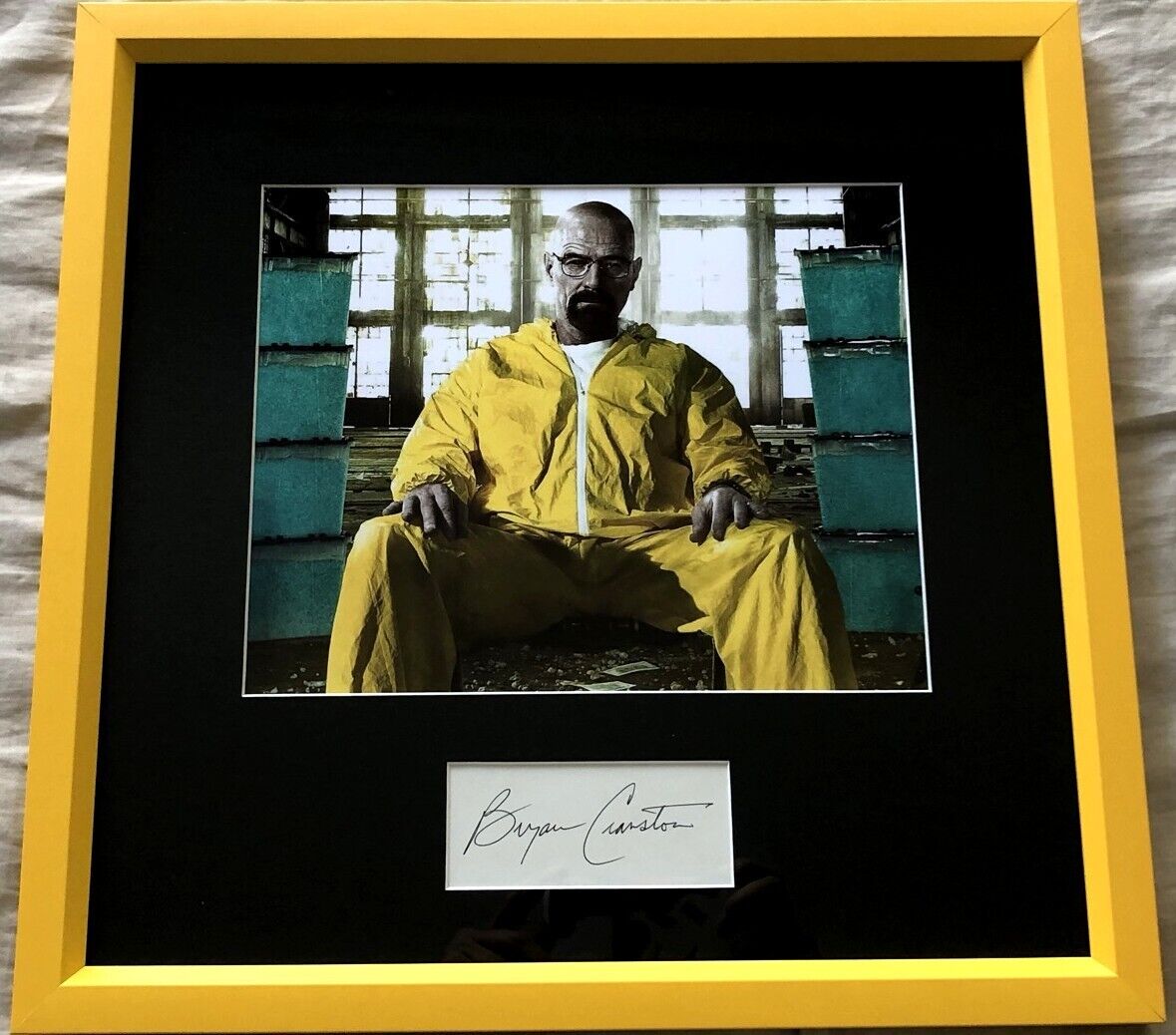 Bryan Cranston autograph signed autographed framed w Breaking Bad 8x10 photo JSA
