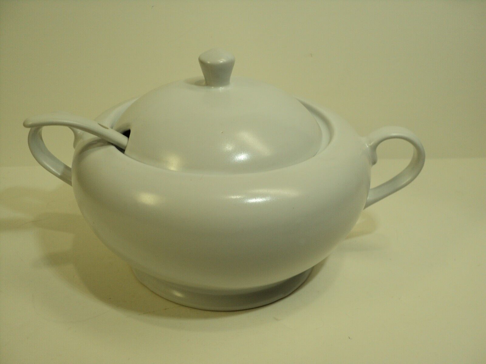 Soup Tureen with Lid and Ladle. Amici, Soup\'s On Collection. NICE