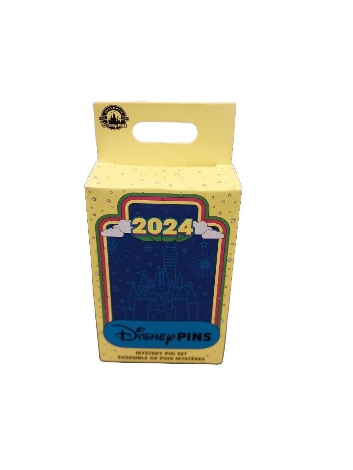 Disney Parks 2024 Mystery Pin - This box has two randomly selected pins.