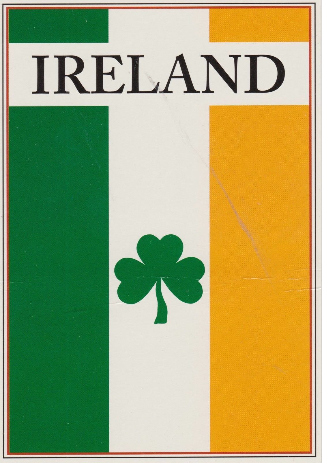 PostCard * Ireland * Flag * Irish * Humor * Misc