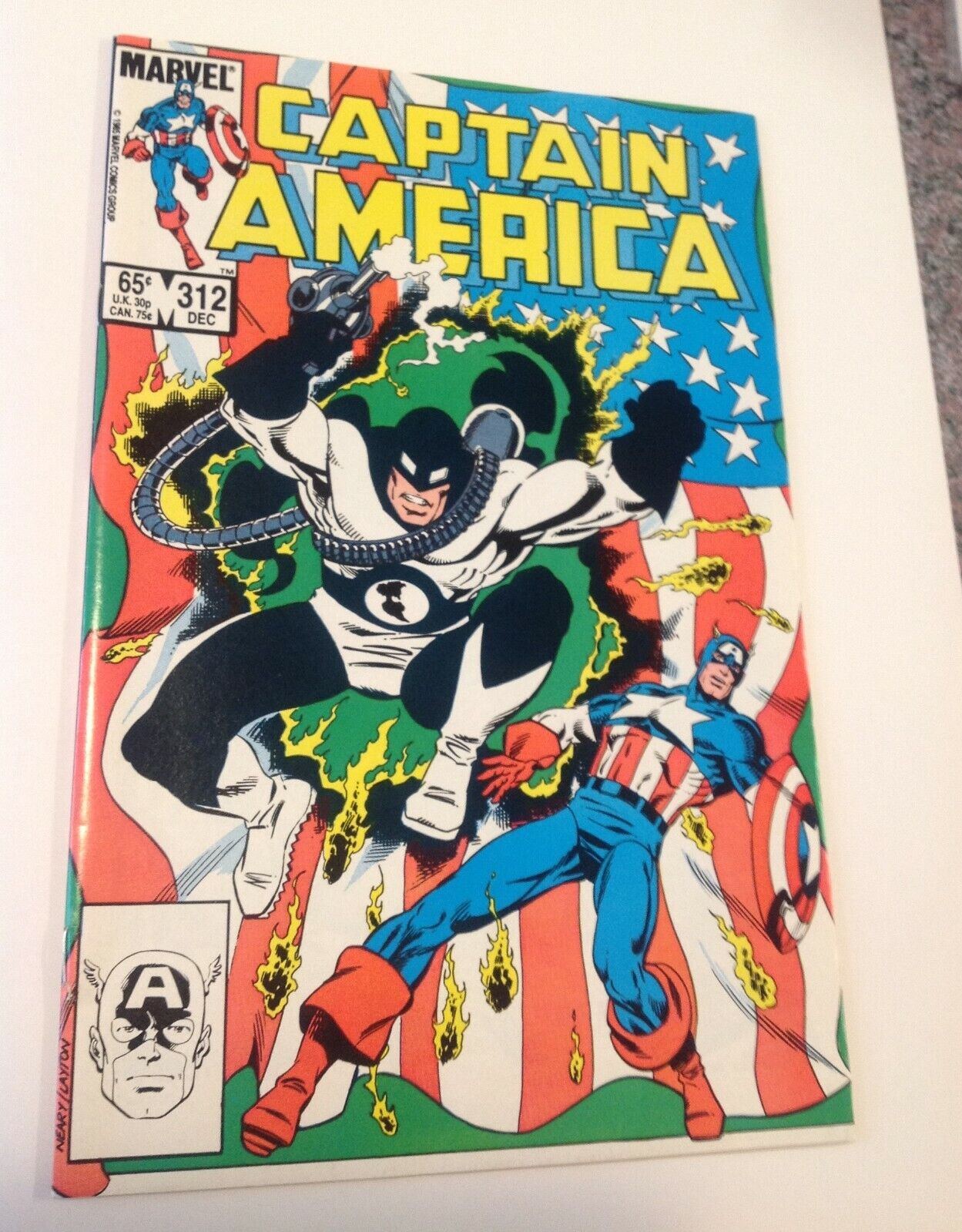 Captain America #312 1st Appearance Flag Smasher