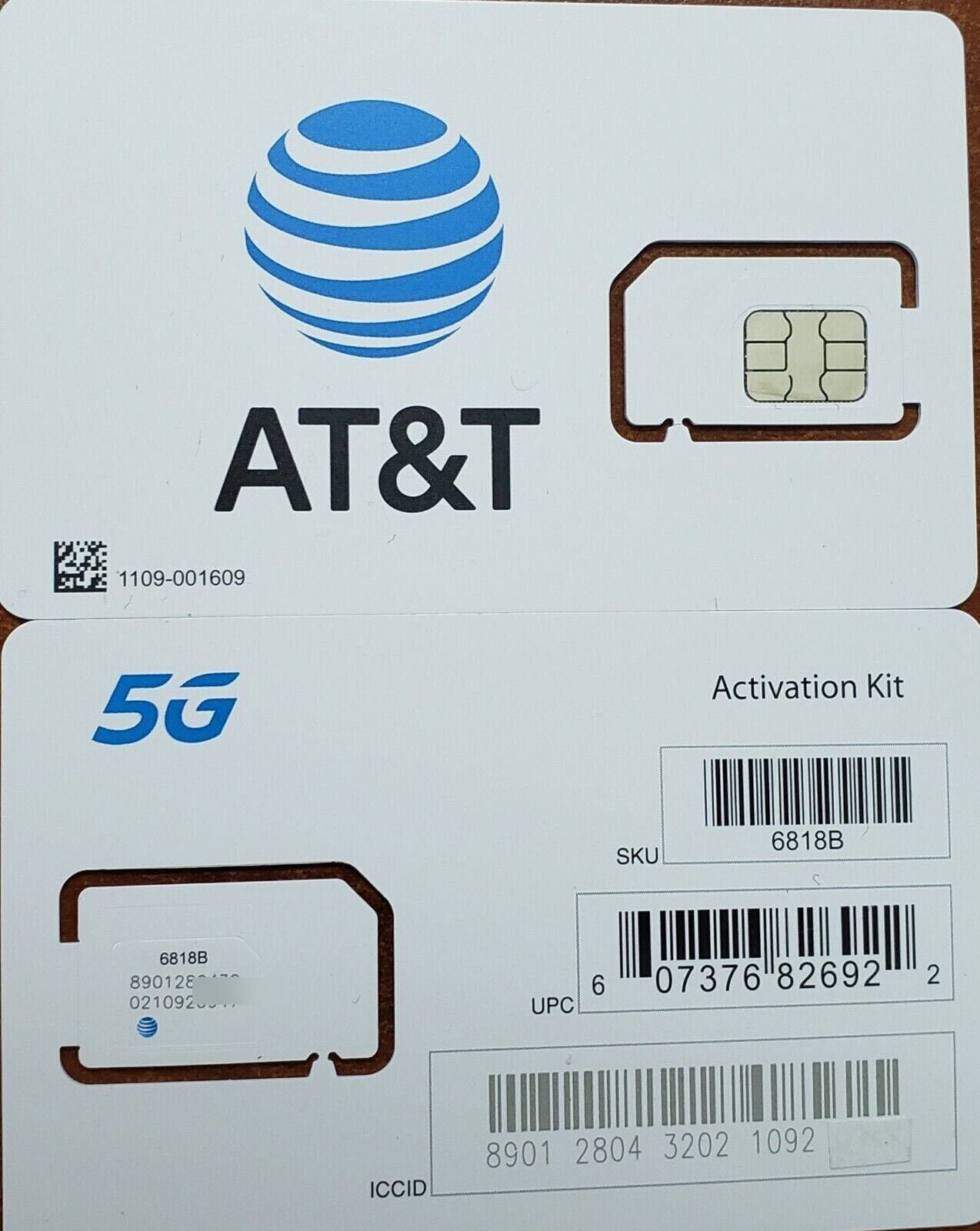 AT&T $30/month Hotspot Data Plan SIM Card 300GB/Month