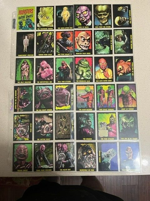 Monsters From The Outer Limits Limited Edition Reprint Set # 2178 of 5000 Made