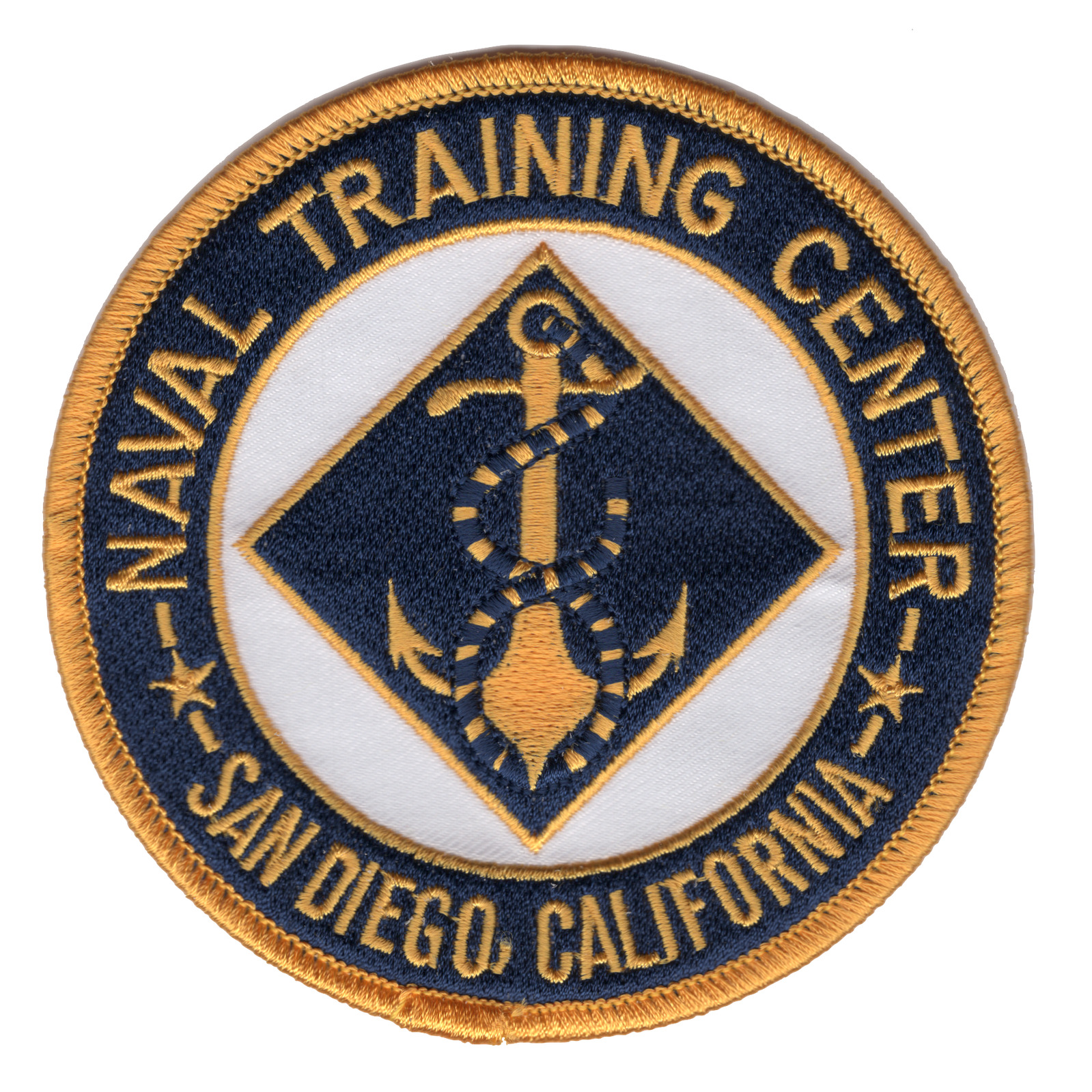 Naval Training Center San Diego California Patch
