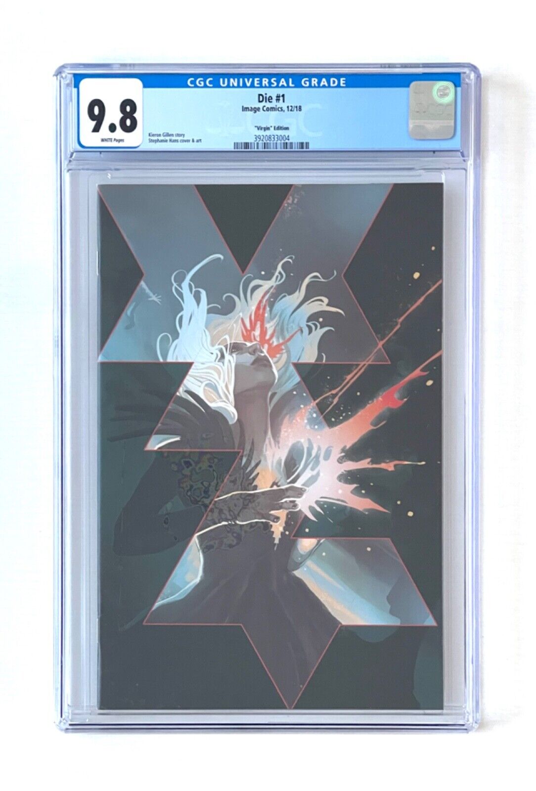 Die #1 CGC 9.8 Stephanie Hans cover. One of 800. Very low census Virgin edition