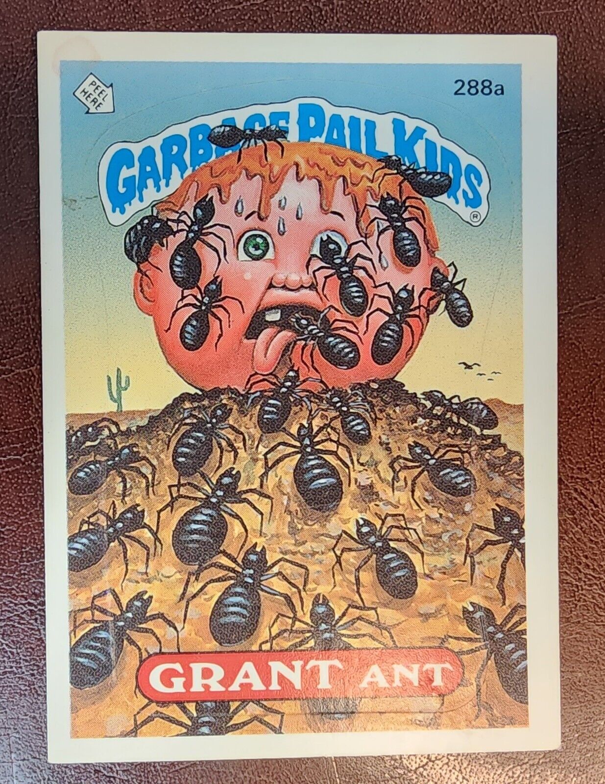 288a GRANT Ant 1987 Garbage Pail Kids Series 7 Trading Card 