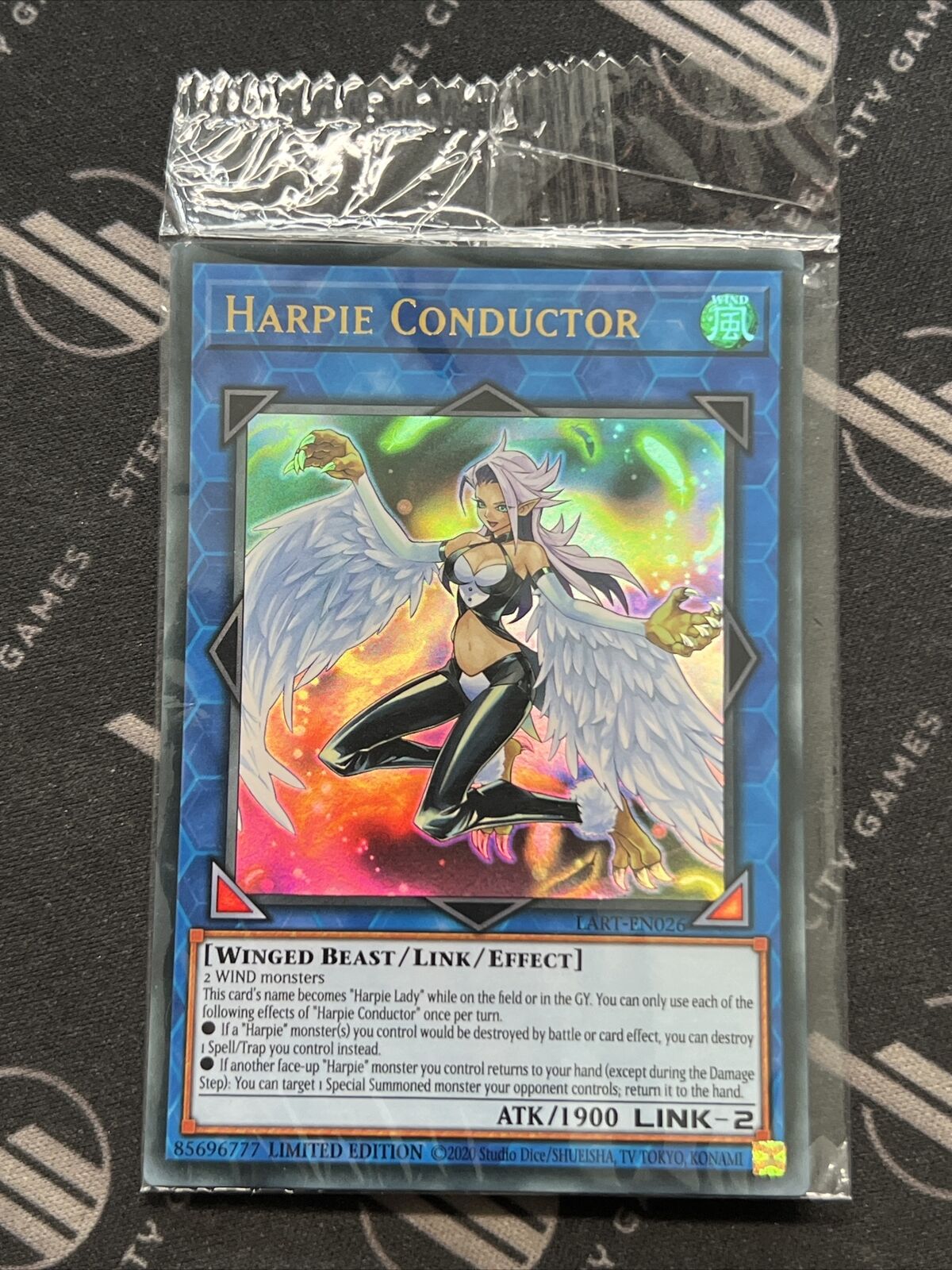 Yugioh Harpie Conductor LART-EN026 Limited Edition SEALED NM