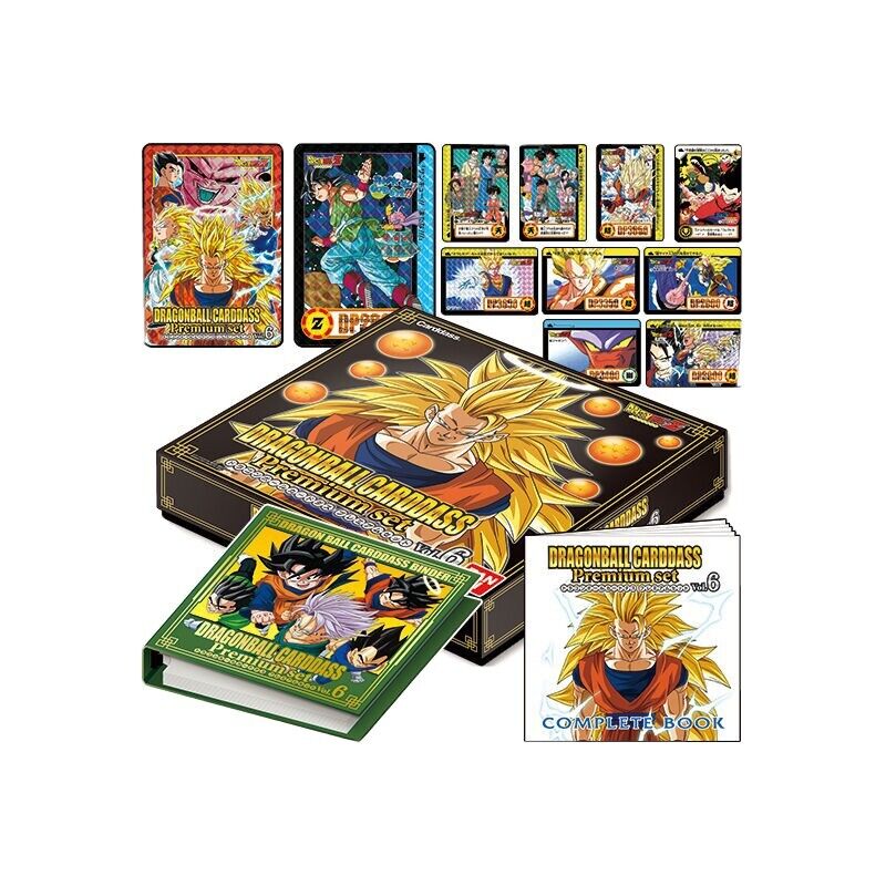 NEW Bandai Dragon Ball Carddass Premium set Vol.6 Japan Limited from Japan