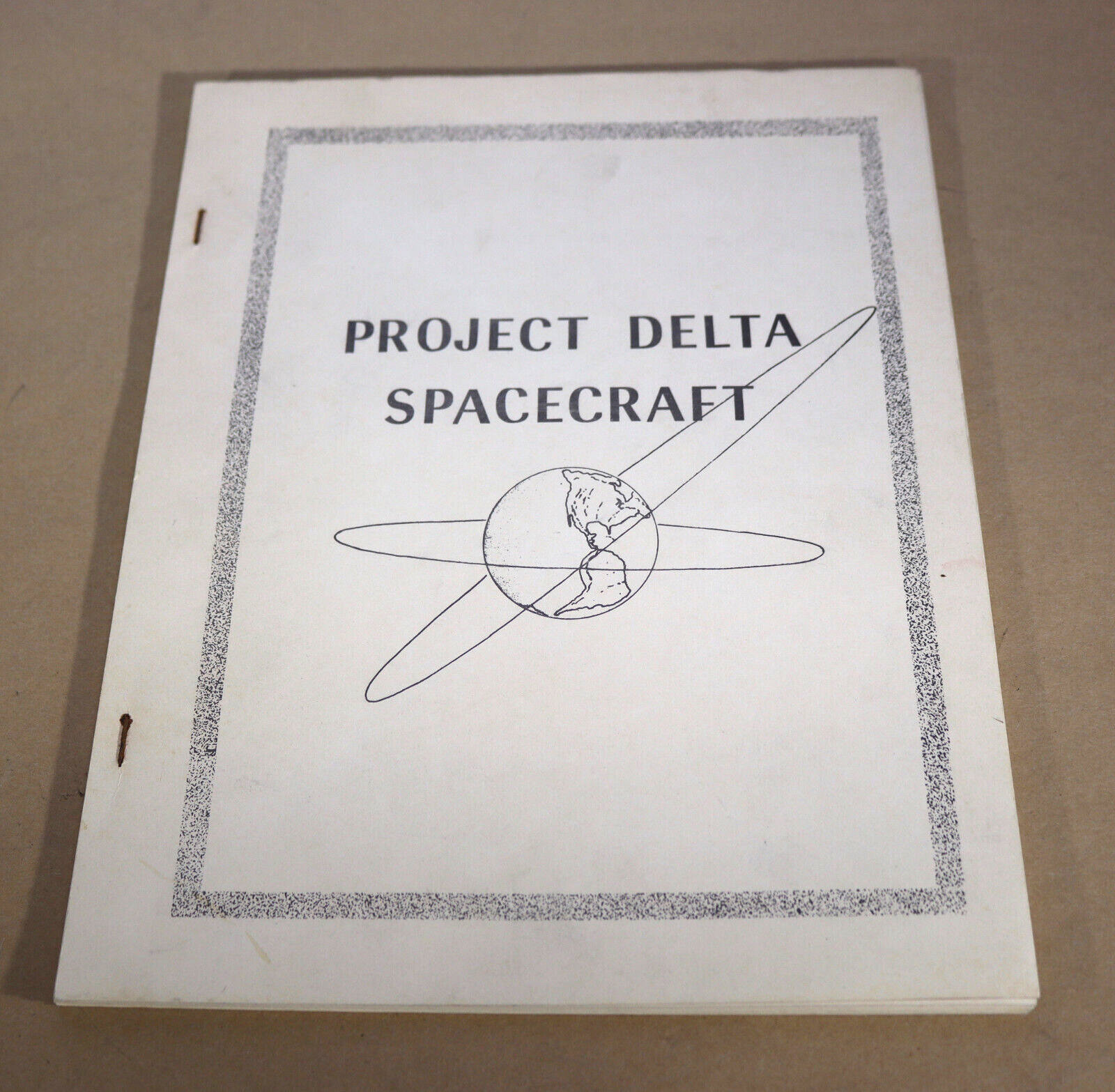 RARE Project Delta Spacecraft Booklet NASA Satellite Rocket Echo TIROS Telstar