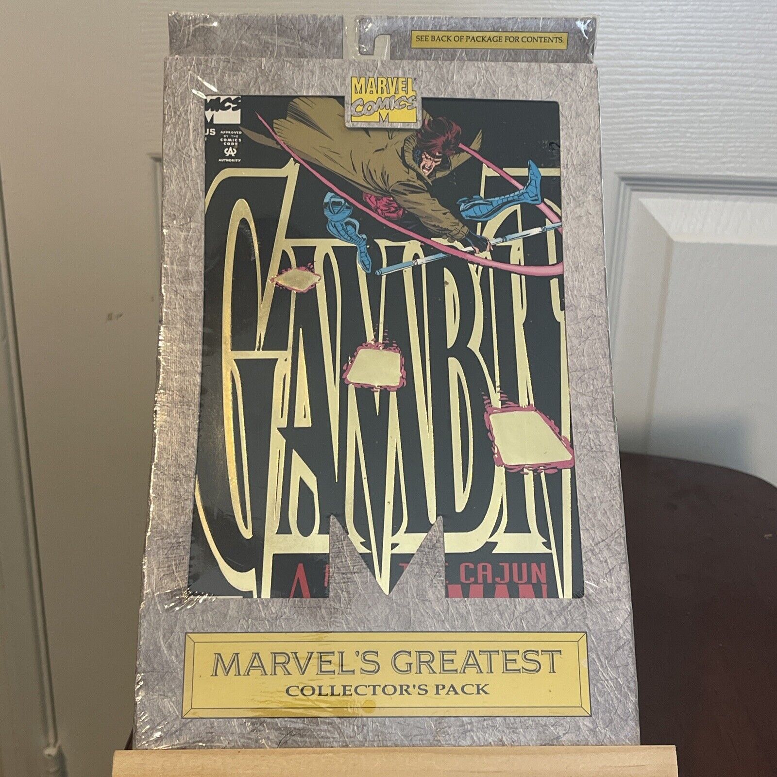Marvel\'s Greatest Collectors Pack Gambit 1-4 (Sealed) 1993