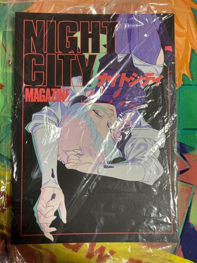 NIGHT CITY MAGAZINE Cyberpunk Edgerunners Studiio Trigger Staff Art Book used