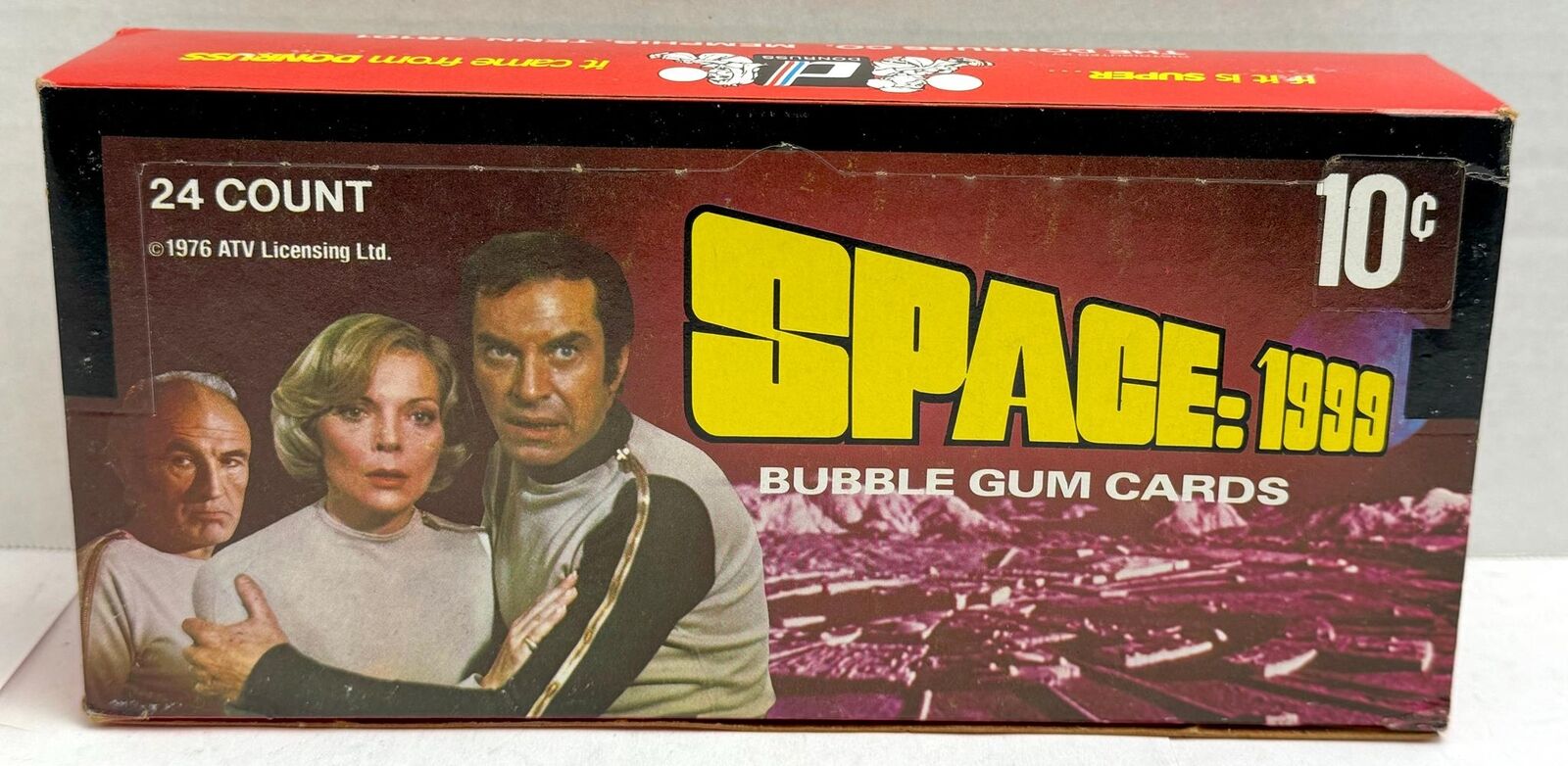 Space 1999 Vintage Bubble Gum Card Box 24 Packs FULL Donruss 1976