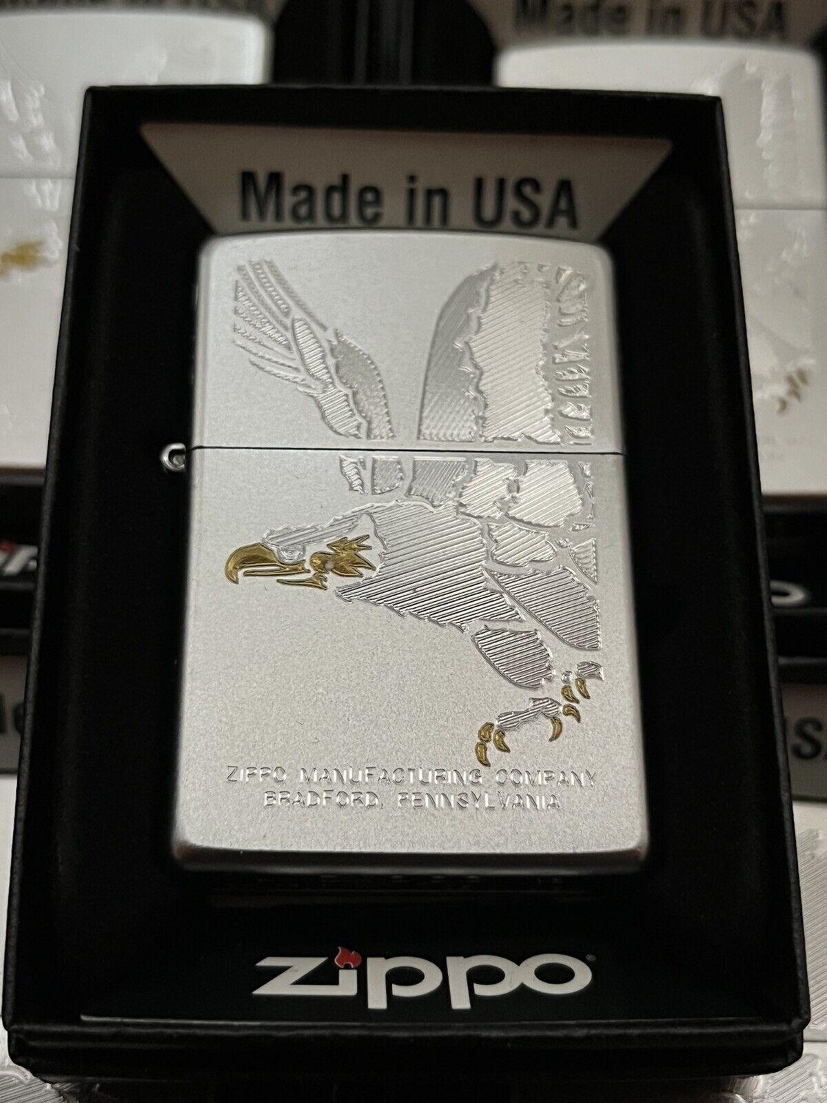 Zippo Manufacturing Company Eagle Zippo Lighter