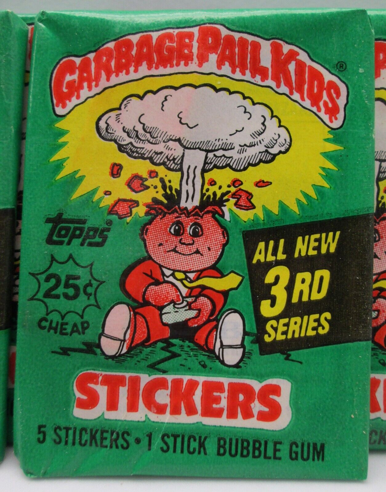 1986 Topps Garbage Pail Kids GPK Series 3 Unopened Wax Pack