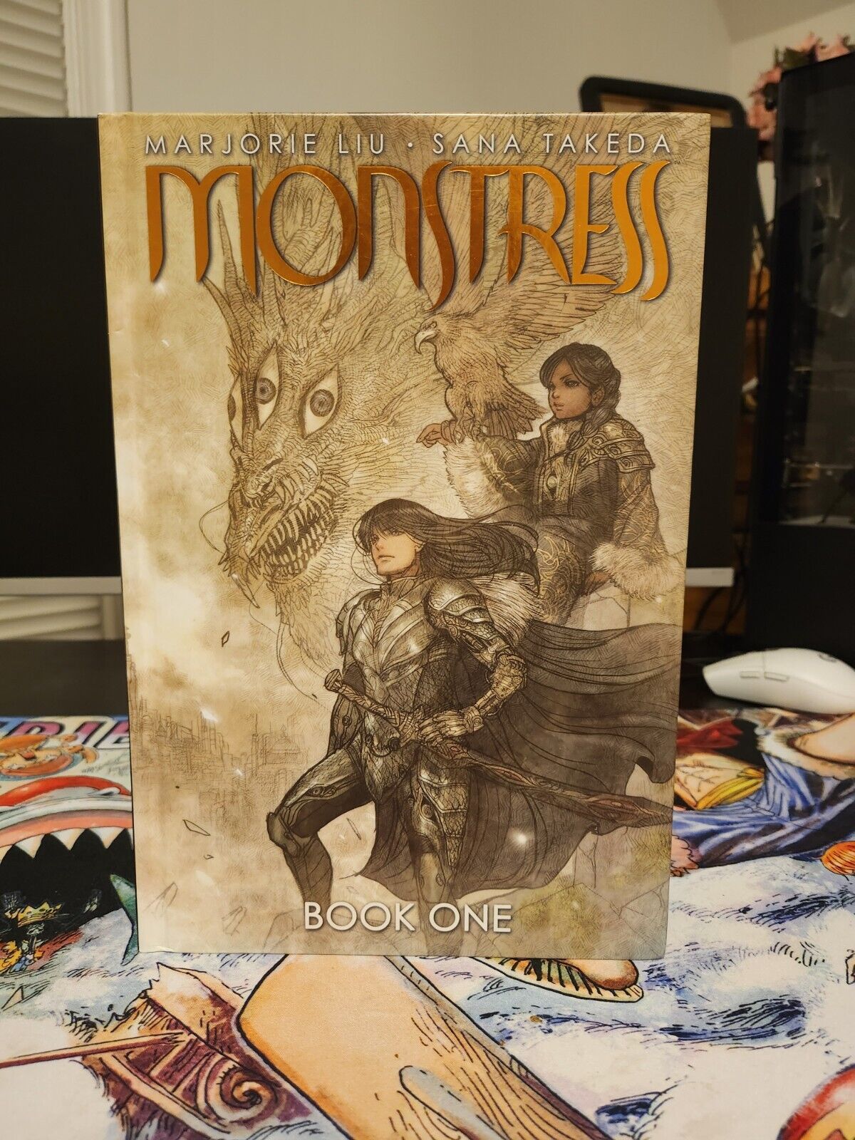 Monstress Vol 1 Deluxe By Marjorie Liu, Sana Takeda Image