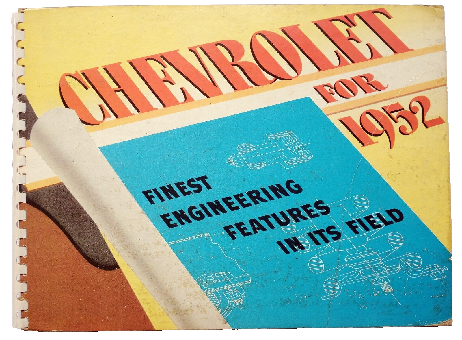 Chevrolet For 1952 Finest Engineering Features In Its Field Dealer Brochure