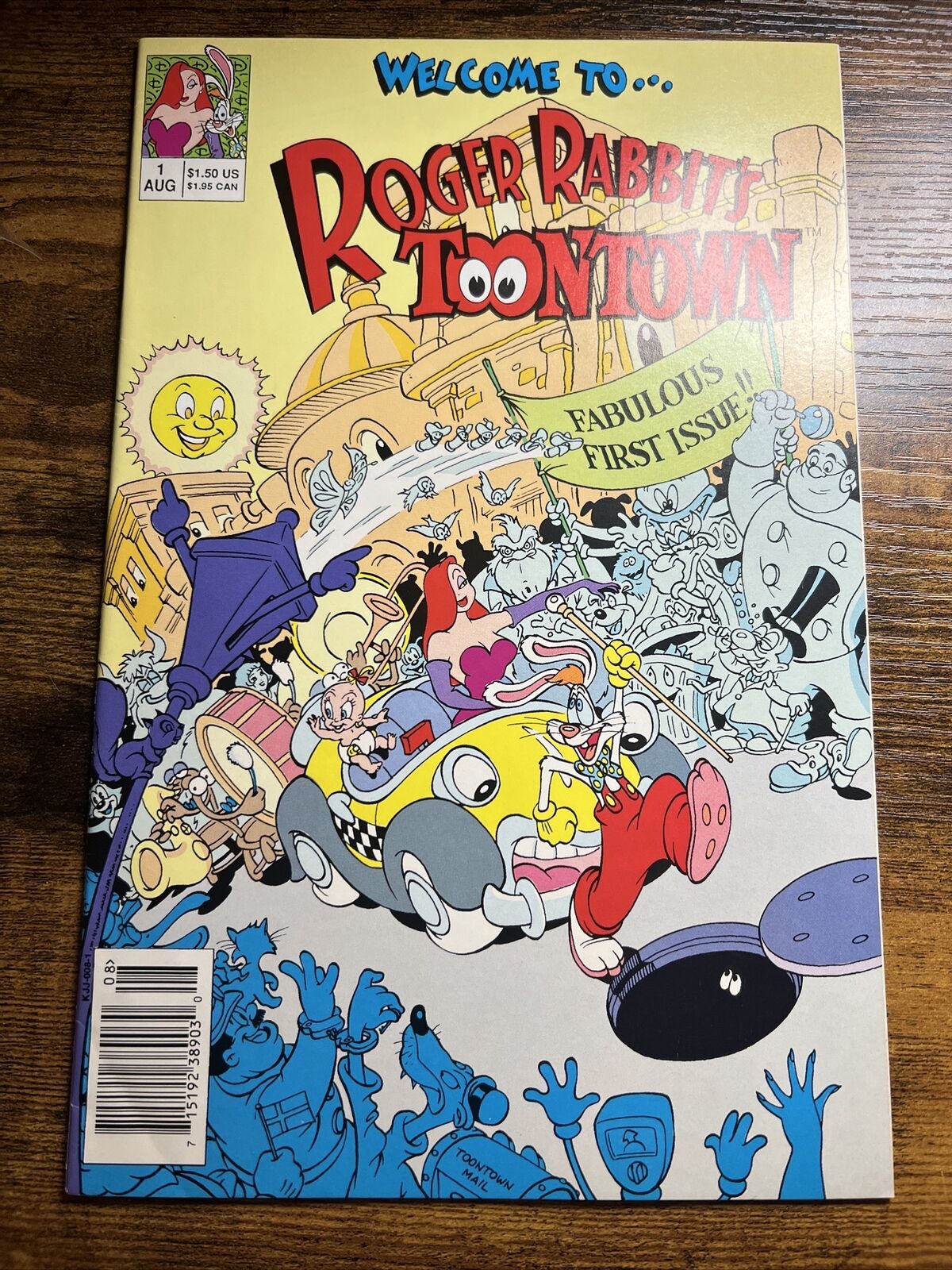 Roger Rabbit Toon Town Fabulous #1 Issue JUNE 1990