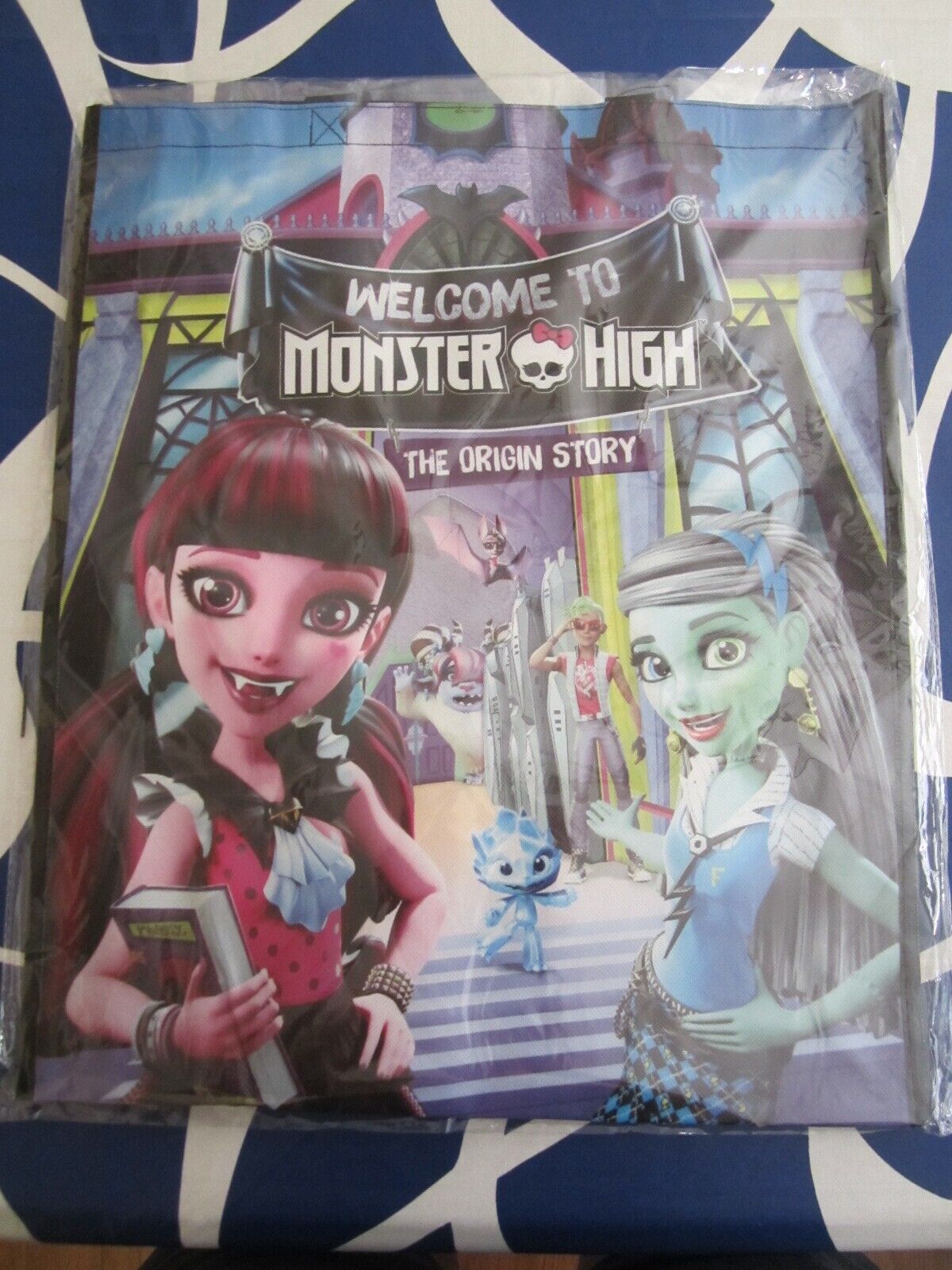 Monster High Origin Story 2016 San Diego Comic-Con SDCC Mattel promo tote bag MT