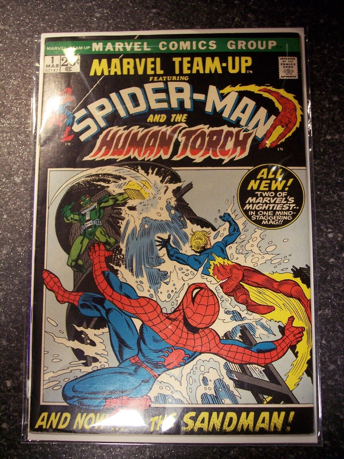 Marvel Team-Up #1 Spiderman and Human Torch VF+ 8.5