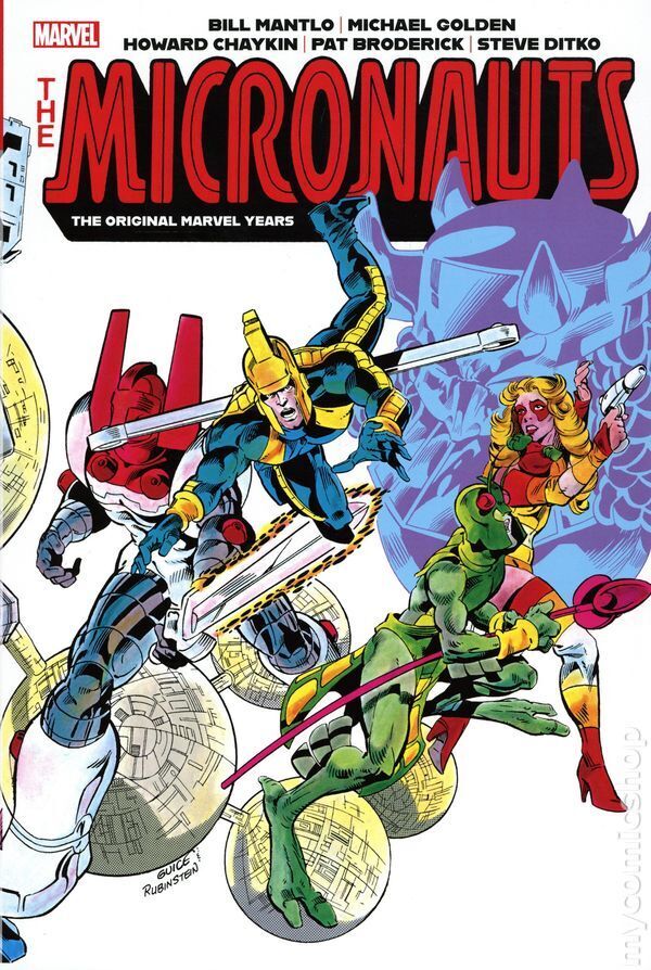 Micronauts The Original Marvel Years Omnibus HC 1B-1ST NM 2024 Stock Image
