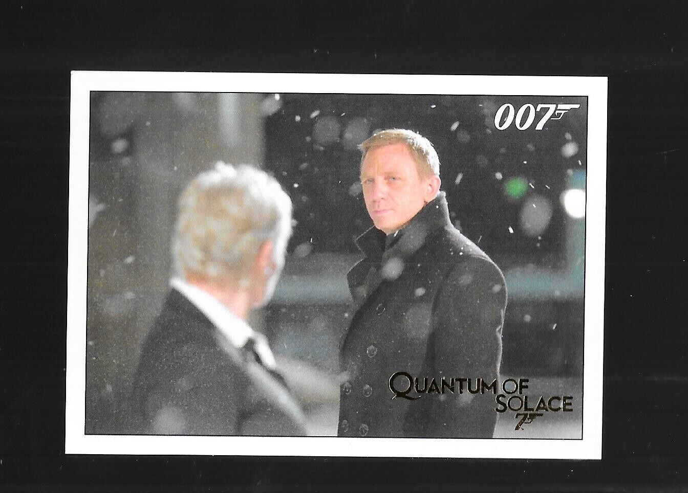 James Bond 2015 Archives Quantum of Solace Gold Foil Parallel Card 090 113/125