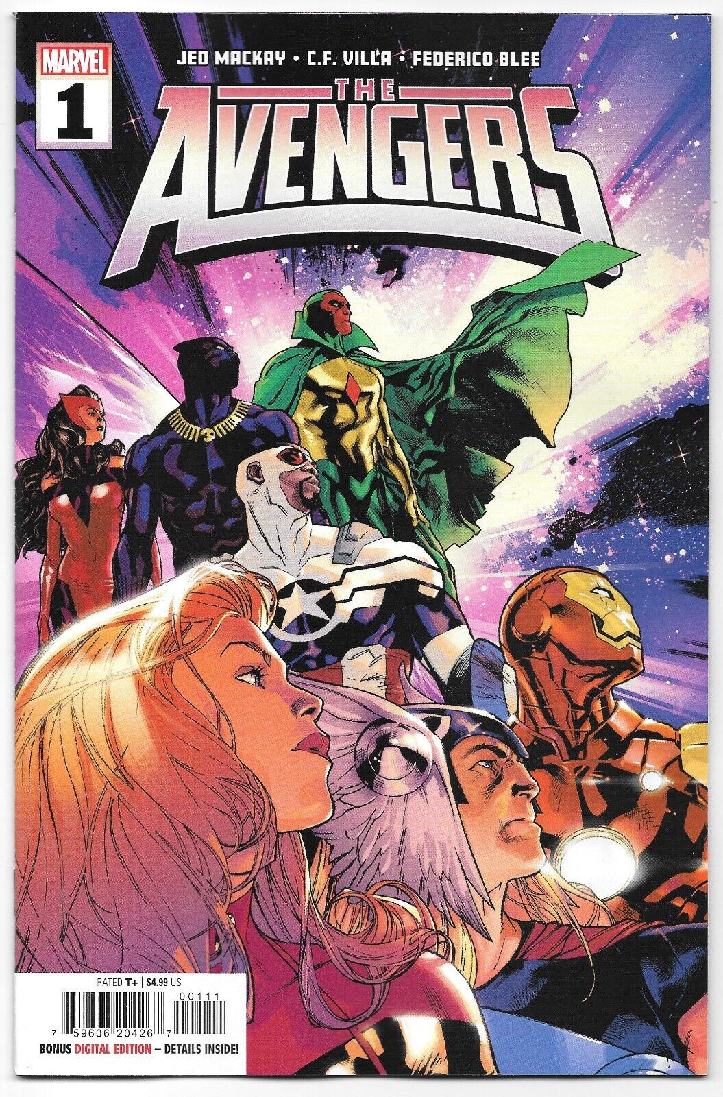 Avengers #1 (07/2023) Marvel Comics Regular Cover