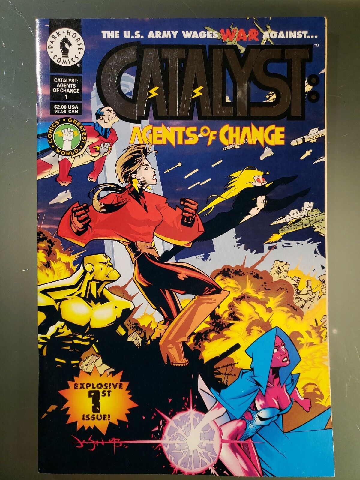 Catalyst: Agents Of Change #1(1994 Feb, Dark Horse)